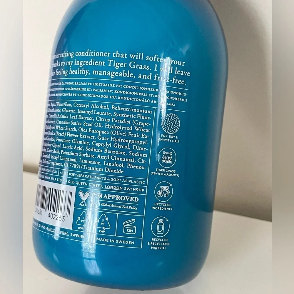 LeaLuo Dip In Moisturizing Vegan Conditioner with Tiger Grass Hydration 10.14 oz